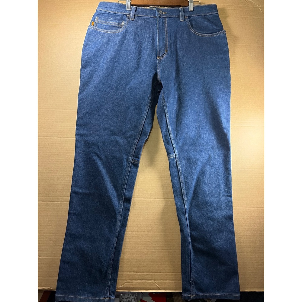 Timberland PRO Carpenter Jeans Mens 36x32 Blue Ballast Athletic Fit Flex Denim
